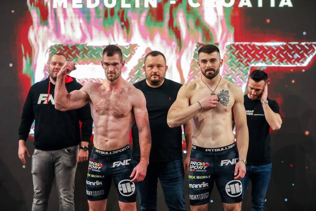 Medulin: Službeno vaganje za četvrtu sezonu MMA natjecanja Armagedon