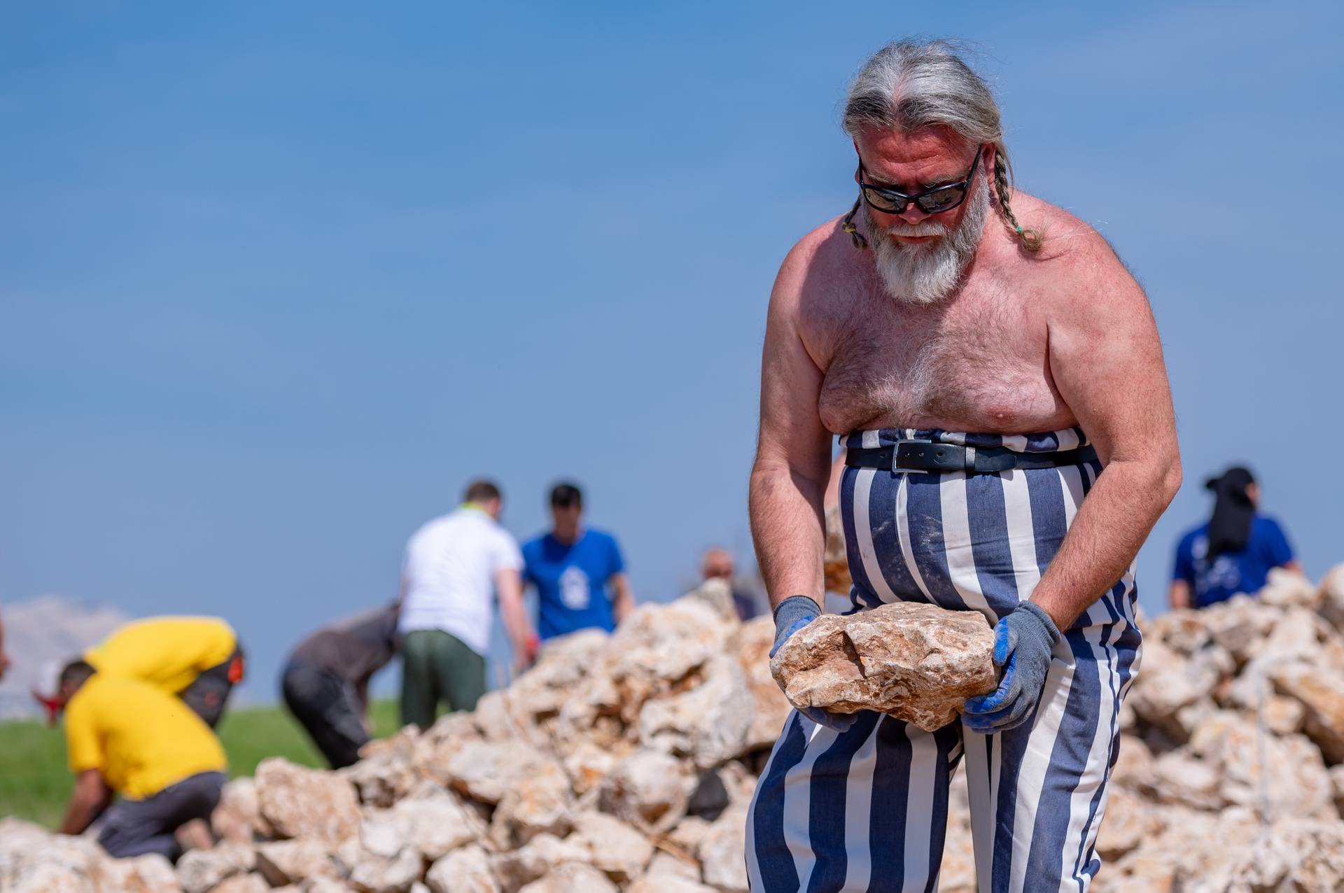 Na Pagu održano prvenstvo Hrvatske u gradnji suhozida