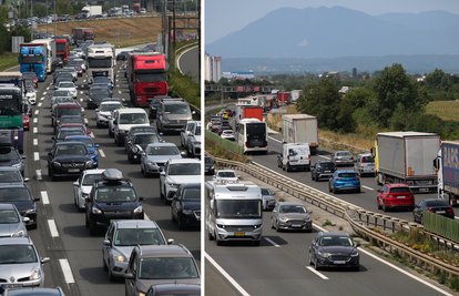 VIDEO Pogledajte velike gužve na A1: Stvaraju se kolone u oba smjera duge četiri kilometra