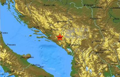 Baš je treslo: Snažan potres u Crnoj Gori osjetili Dubrovčani