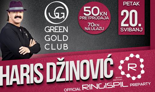 U Green Gold Club stižu Sandi, tamburaši i on, Haris Džinović