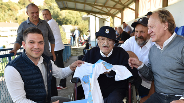 Najstariji Rijekin navijač: 108 godina! Veteran je sa Iwo Jime