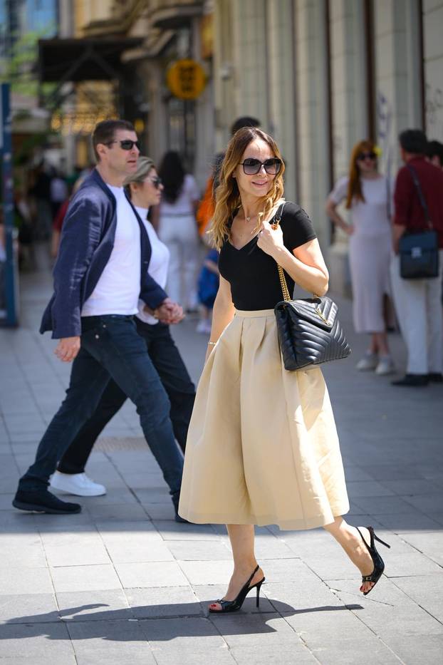 Zagreb: Josipa Pavičiž u šetnji tijekom subotnjeg dana