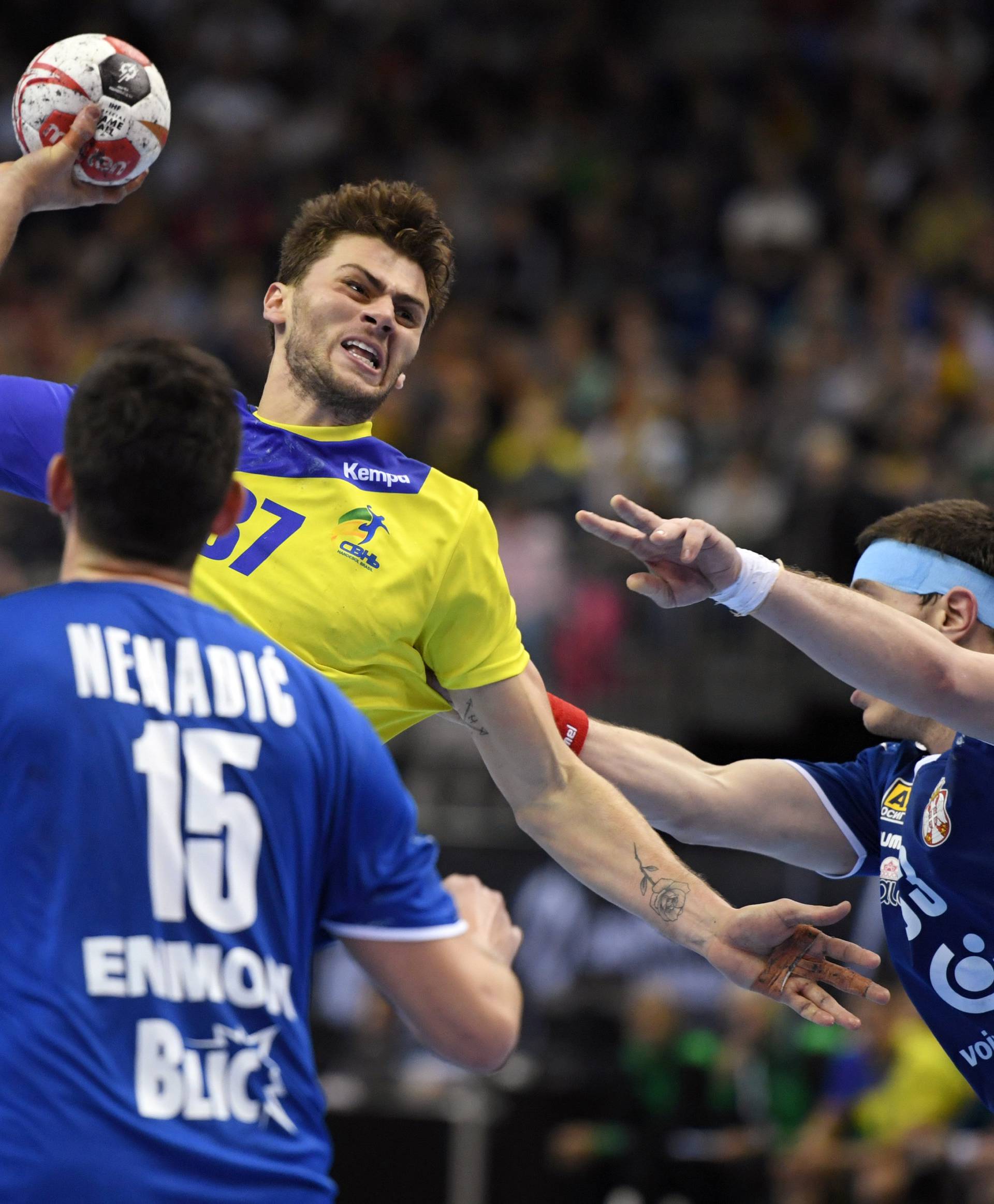 IHF Handball World Championship - Germany & Denmark 2019 - Group A - Serbia v Brazil