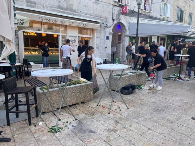 FOTO Plastične boce, vrećice: Evo kako je izgledao Hipodrom nakon koncerta Thompsona...