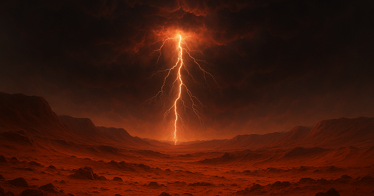 Lightning mystery on Mars solved
