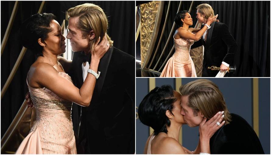 'Zaskočila' ga Regina: Brada iznenadila srdačnim poljupcem