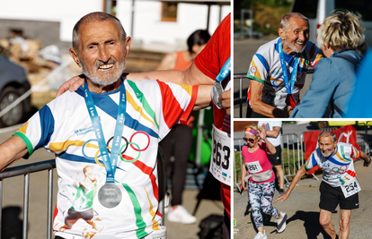 Vlada je najstariji maratonac na Balkanu: Ujutro hoda uz pomoć štapa, a popodne trenira za trke