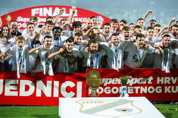 Rijeka: HNK Rijeka osvojila Hrvatski nogometni kup