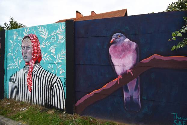Koprivnica: Gradske površine obogaćene su novim muralima nakon Street Art Festivala
