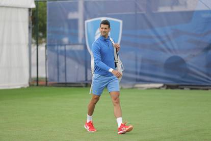 Banja Luka: Novak Đoković odradio prvi trening na Srpska Openu