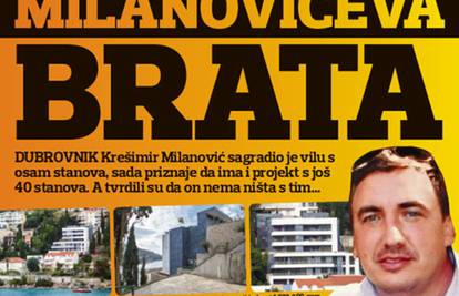 Tajni biznis u obitelji: Blago Milanovićeva brata Krešimira