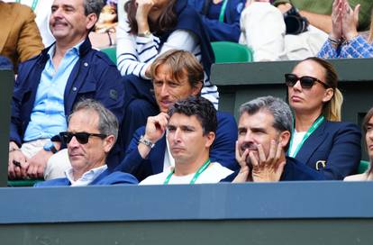 FOTO Luka je pratio polufinale Wimbledona iz Alcarazove lože