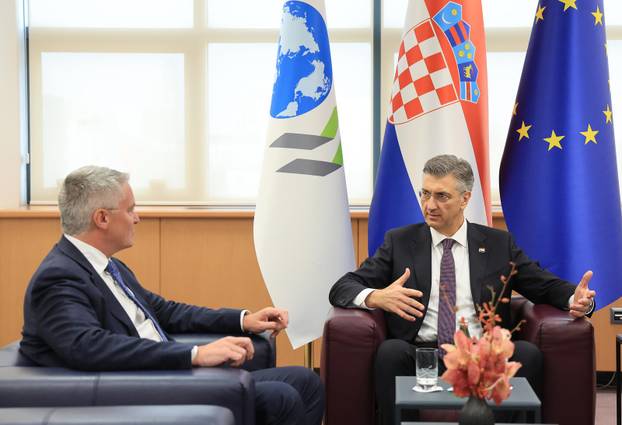 Zagreb: Plenković i Cormann održali sastanak