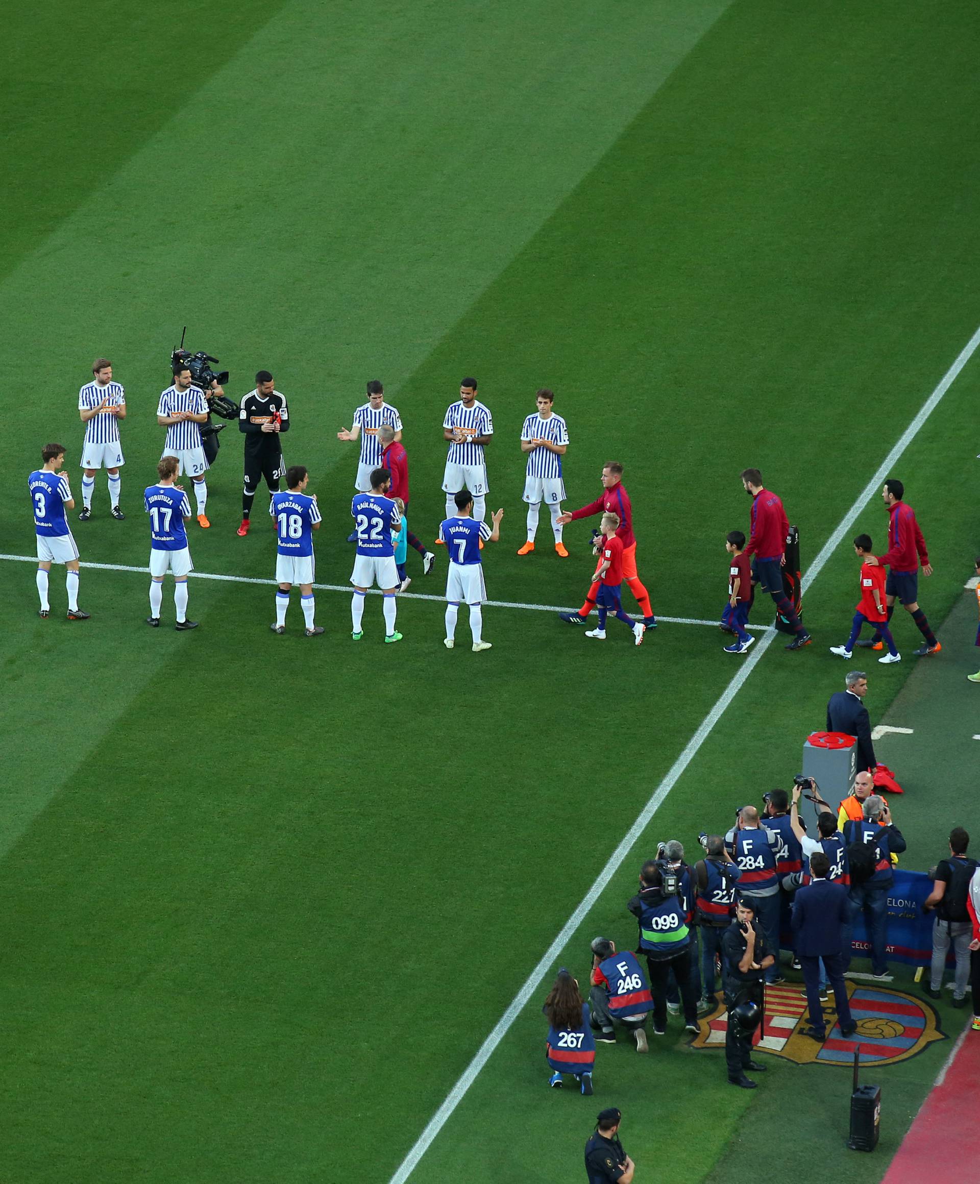 La Liga Santander - FC Barcelona vs Real Sociedad