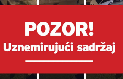 Goli muškarac u Splitu napadao prolaznike. Jednog i ugrizao, a onda počeo razbijati automobil