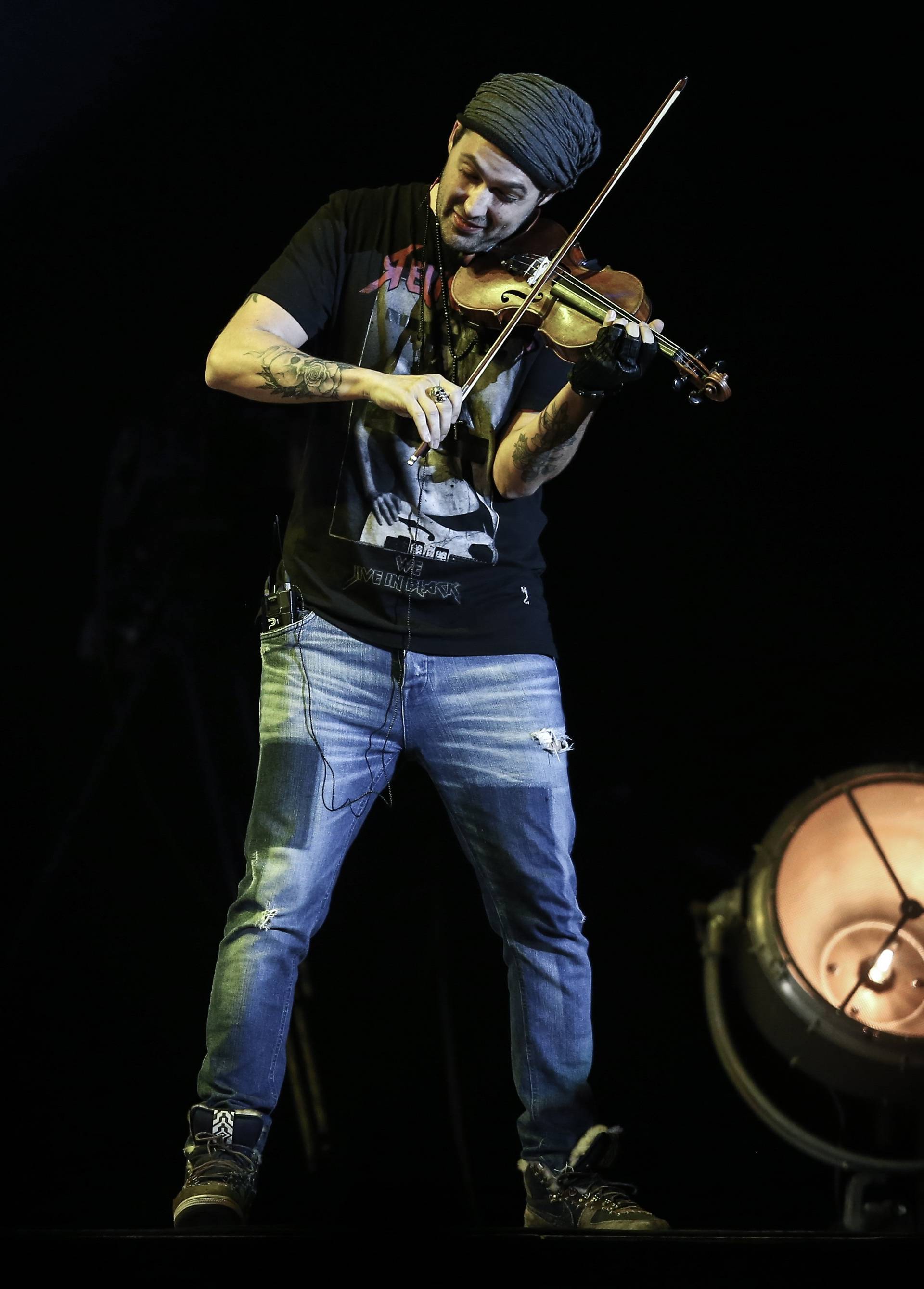 Zagreb: U Areni odrÅ¾an koncert violinista Davida Garretta
