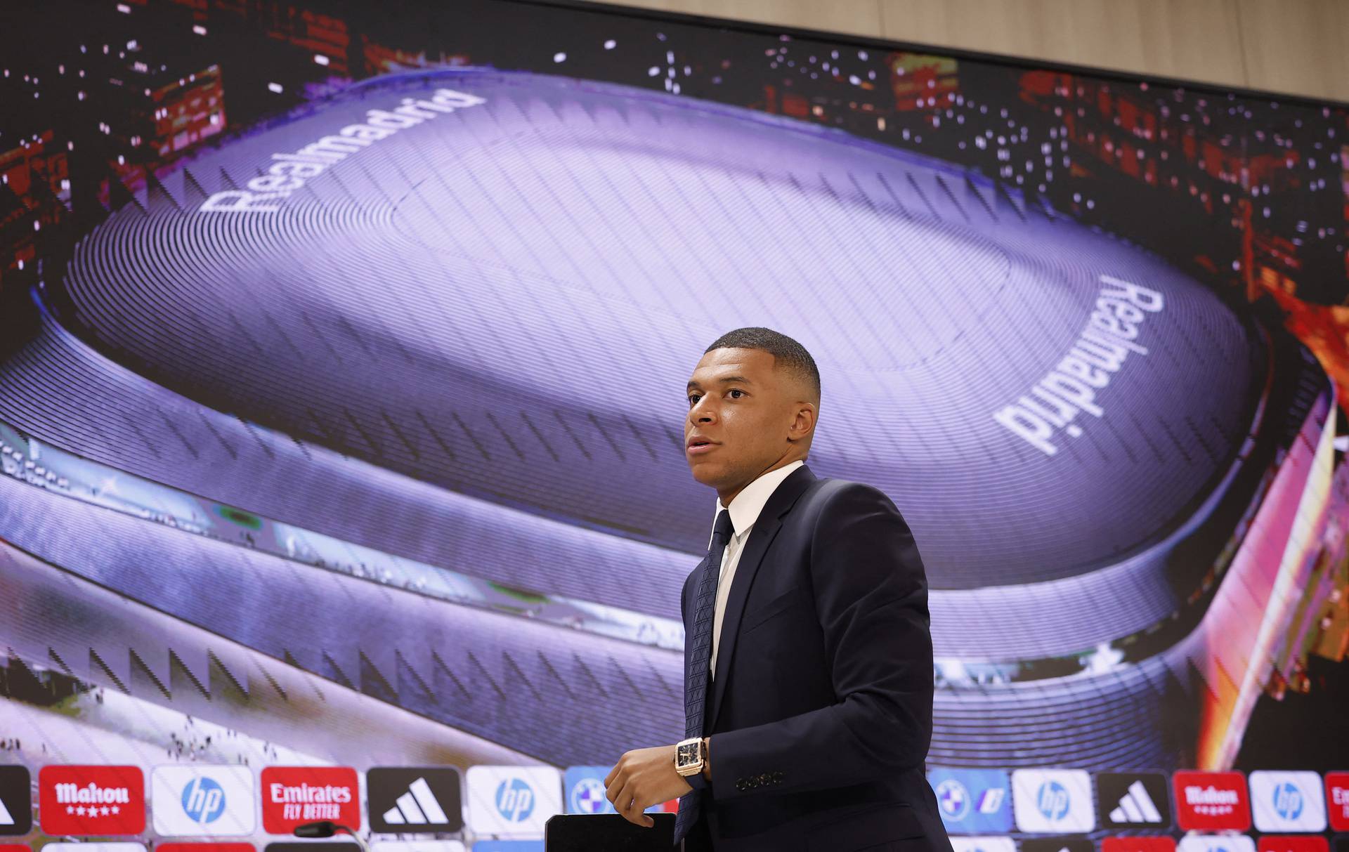 Real Madrid unveil Kylian Mbappe