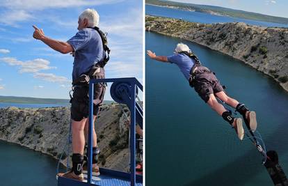 Leteći djedica: Amerikanac (82) skočio s Masleničkog mosta i oborio rekord! 'Prava legenda'