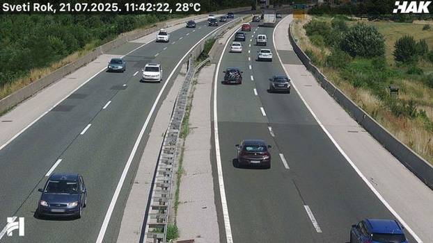 FOTO Zagužvalo se na A1 u oba smjera: Stvaraju se veće kolone