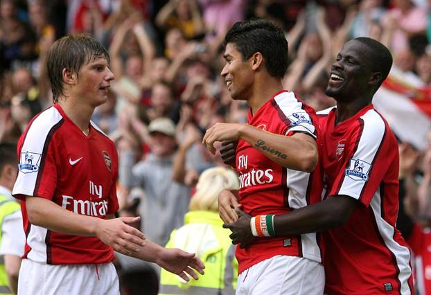 Liverpool: Premierliga, 1. kolo, Everton - Arsenal, Eduardo da Silva