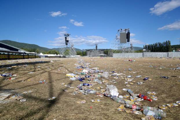 Jutro nakon koncerta Marka Perkovića Thompsona na sinjskom hipodromu