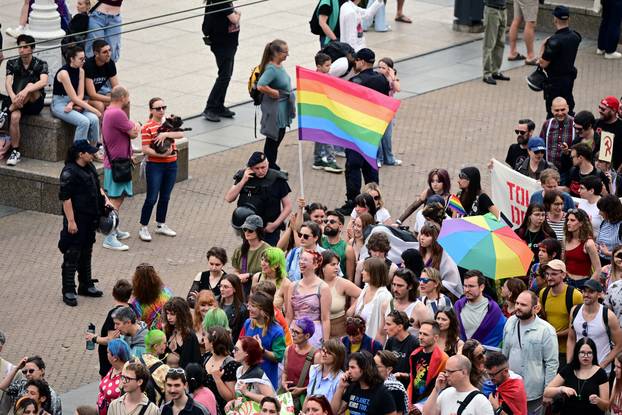 Zagreb: 25. Povorka ponosa LGBTIQ zajednice "Korak po korak, iskorak!"