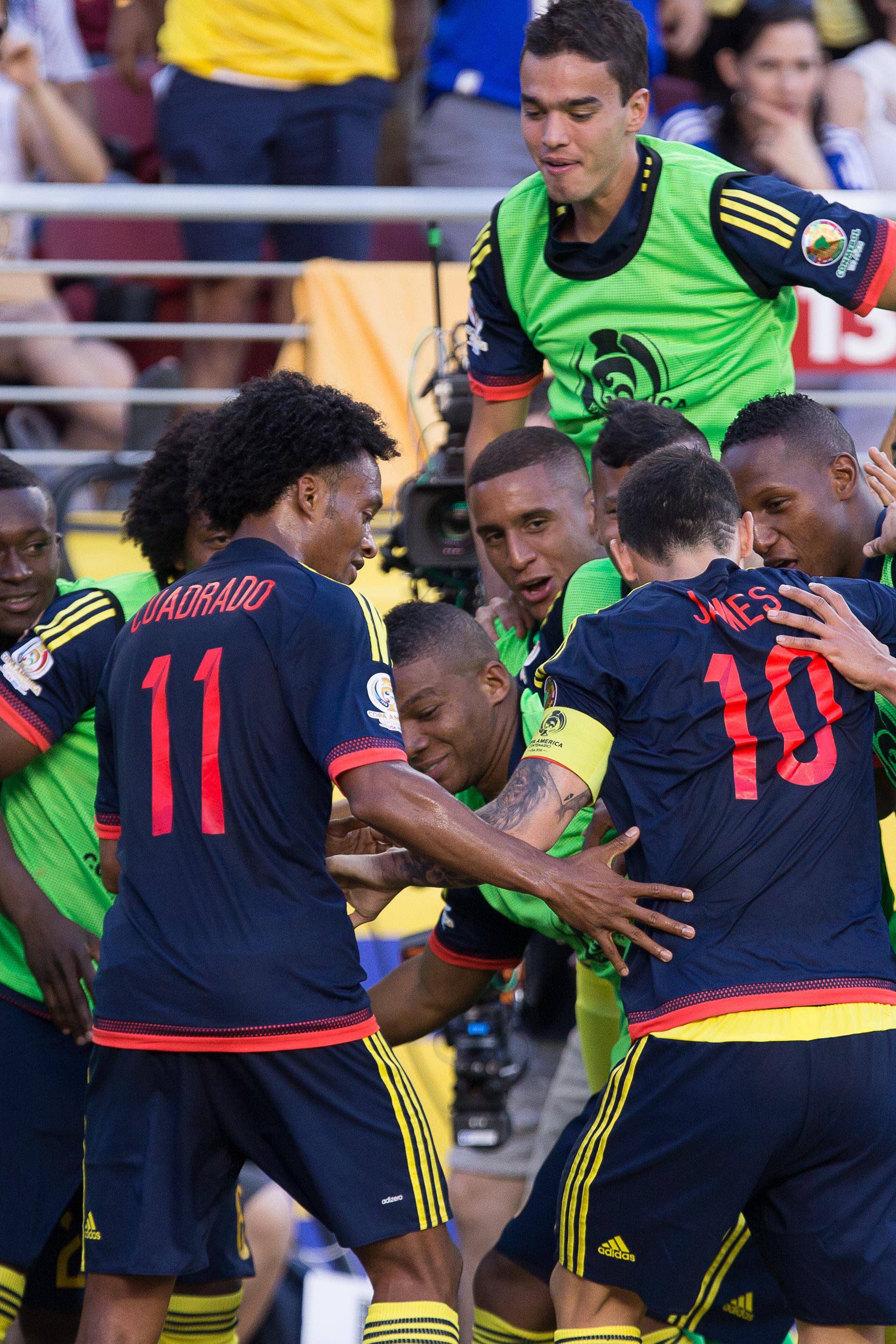 Soccer: 2016 Copa America Centenario-Colombia at USA