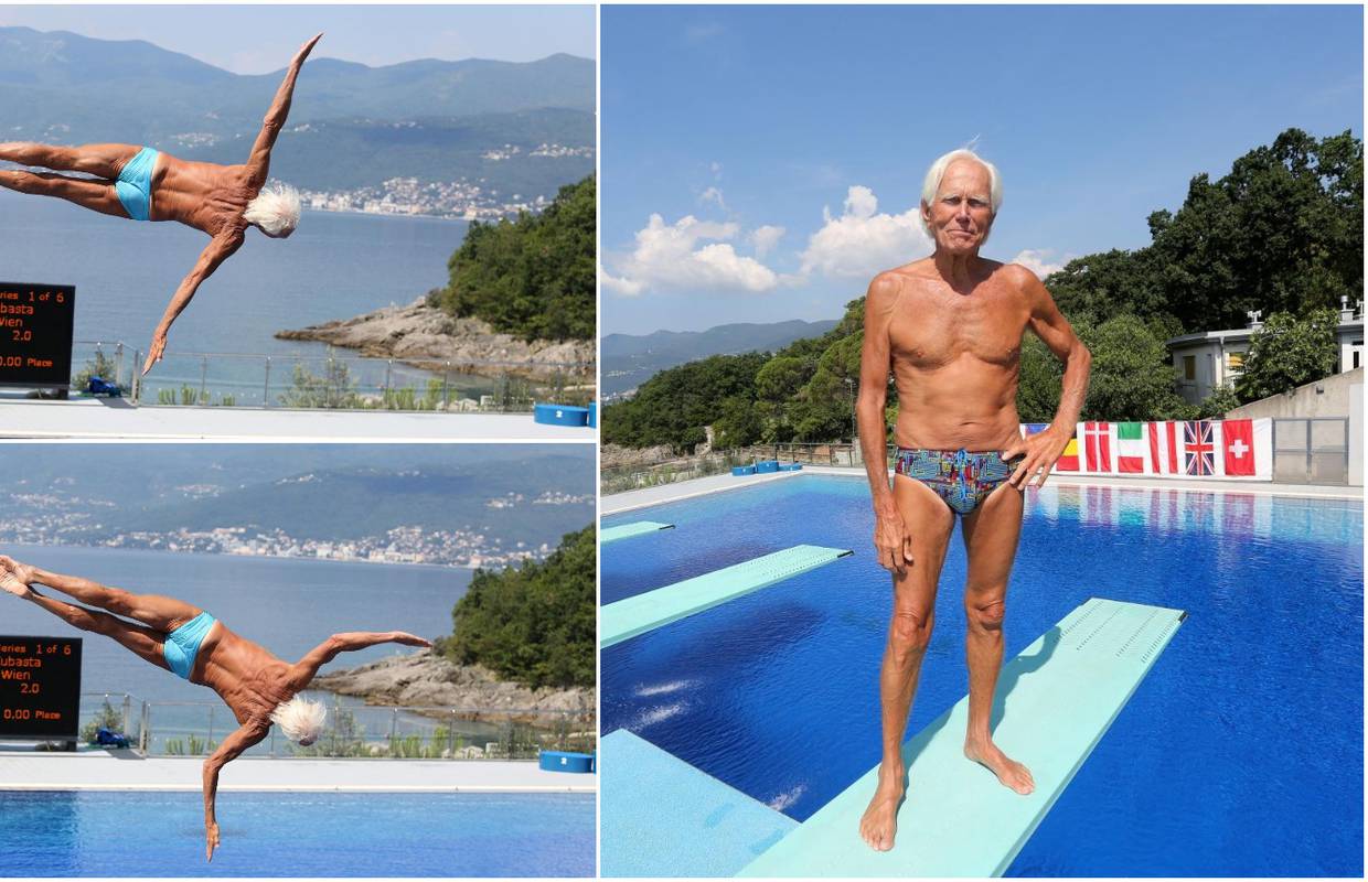 Austrijanac (79) na natjecanju u Hrvatskoj: 'Kad vidim vaše more, odmah mi je dan lijep'
