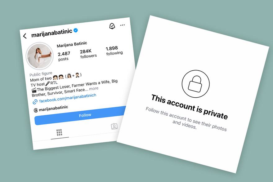 Lucija Lugomer i Marijana Batinić IG videi o zatvaranju profila