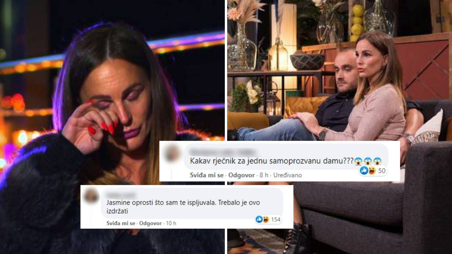 Sanelin ispad u 'Braku na prvu' razočarao publiku: 'To je rječnik jedne dame? Vulgarno i ružno'