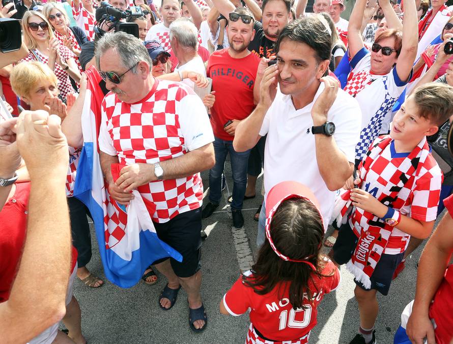 Dalića dočekala fešta kod kuće: 'Moji sugrađani, za ovo se živi'