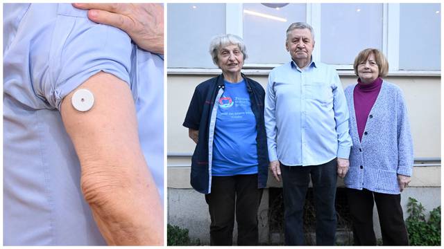 Umirovljenici Branko, Đurđica i Vera kontroliraju dijabetes svake minute