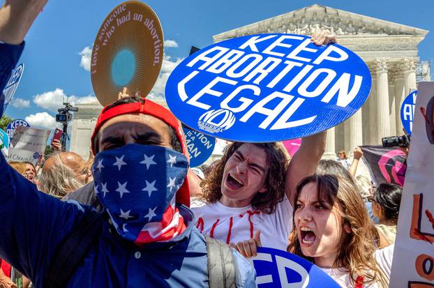 FILE PHOTO: The second anniversary of the U.S. Supreme Court overturning Roe v. Wade, in Washington