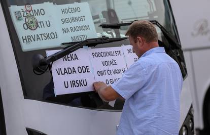 Vozači autobusa prosvjednom vožnjom započeli kratki štrajk