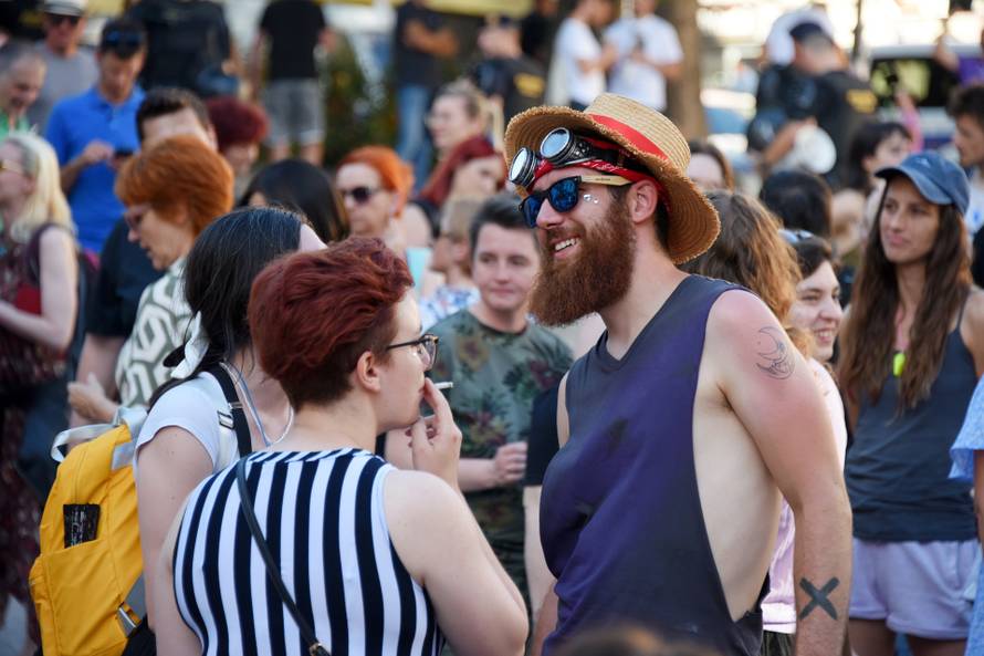 22.06.2024., Pula: Prvi pulski Pride prosao u miru i toleranciji.