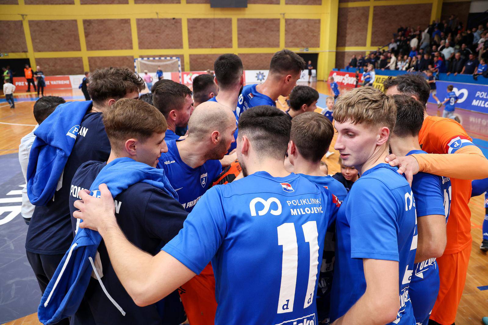 Zagreb: Hrvatski malonogometni superkup 2024., polufinale, MNK Futsal Dinamo - MNK Stanoinvest Futsal Pula