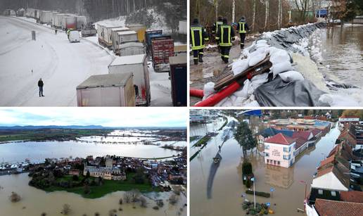 VIDEO Poplave u Francuskoj i Njemačkoj, u Švedskoj minus  43  stupnja: 'Ovo je izazvalo kaos'