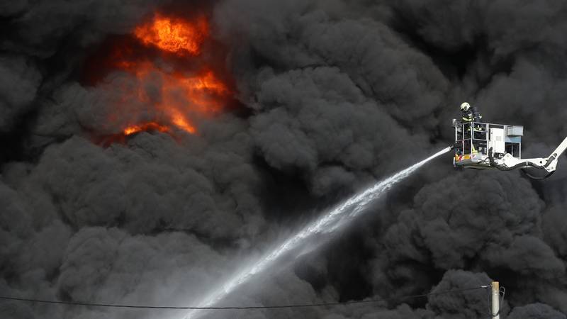Stručnjaci iz Štampara: 'Zbog požara ćemo testirati kvalitetu zraka. Poduzmite mjere opreza'