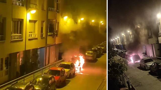VIDEO U Zagrebu eksplodirao hibridni auto: 'Odjedanput je buknuo, čulo se pucanje guma'