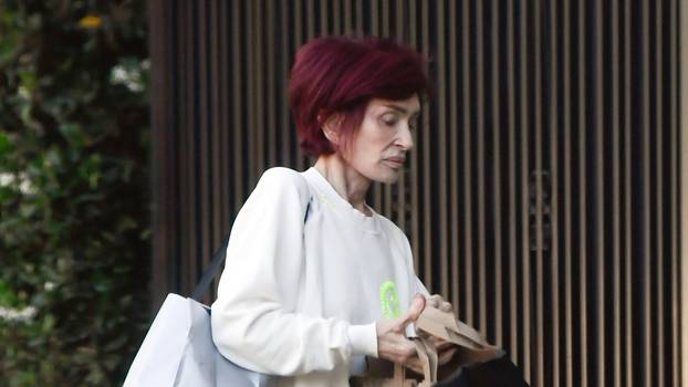 EXCLUSIVE: Sharon Osbourne is Pictured Heading Out Shopping in Los Angeles