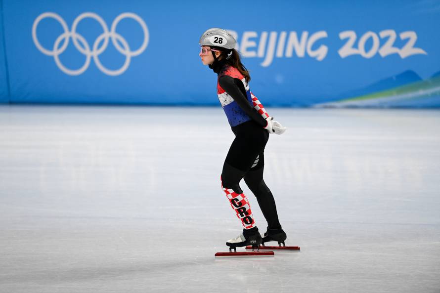 ZOI: Valentina Aščić s novim rekordom Hrvatske nije uspjela izboriti polufinale na 1500 m
