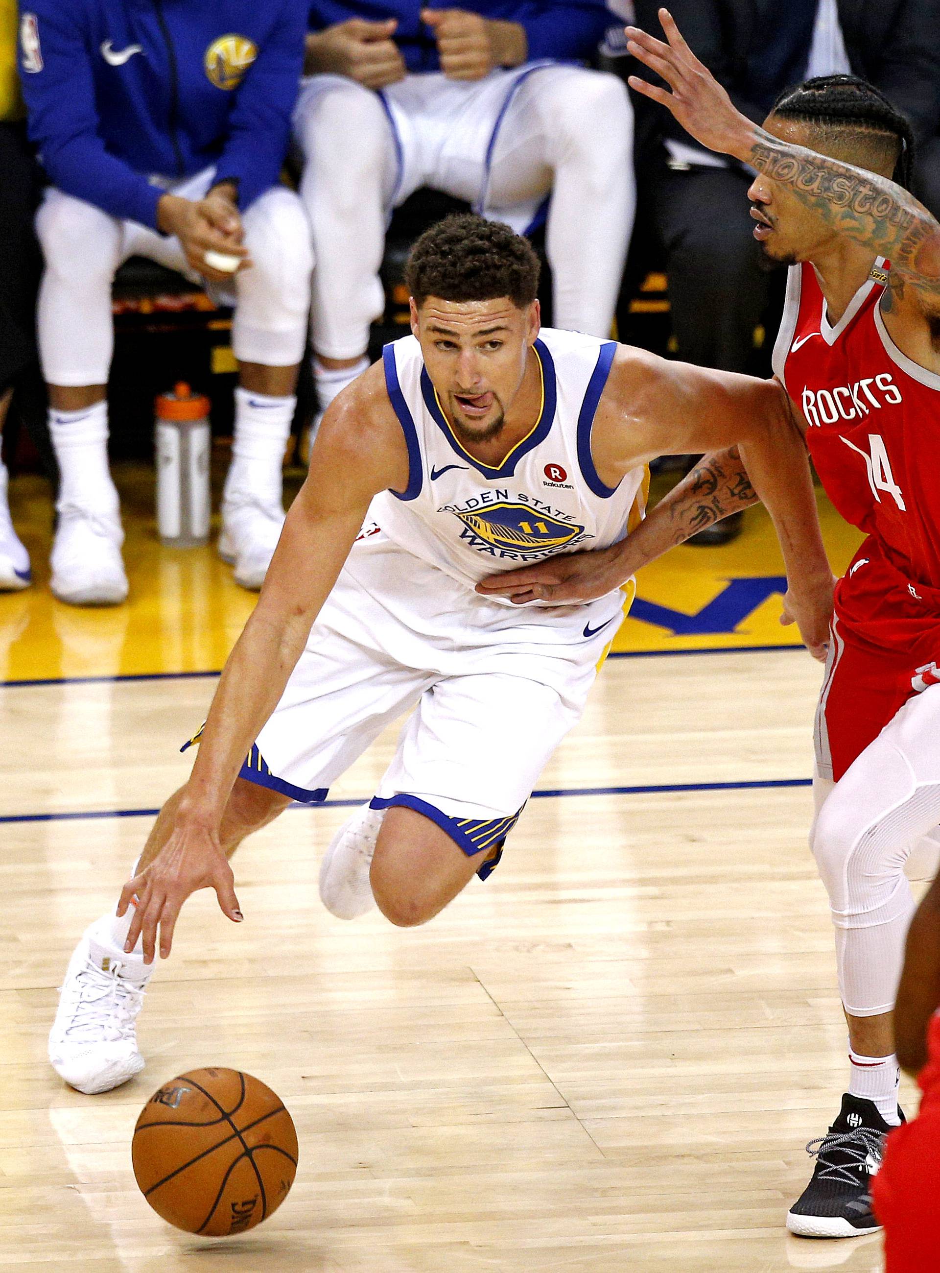 NBA: Playoffs-Houston Rockets at Golden State Warriors