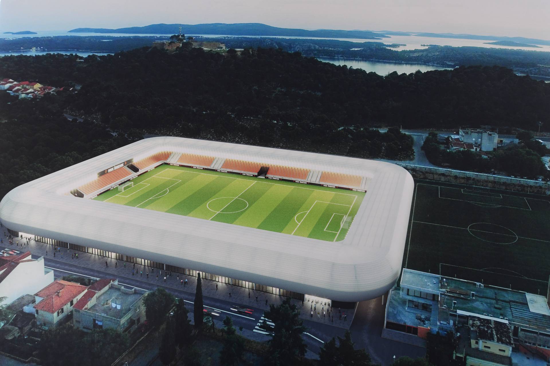 Šibenik: Predstavljanje mega projekta novog stadiona na Šubi?evcu