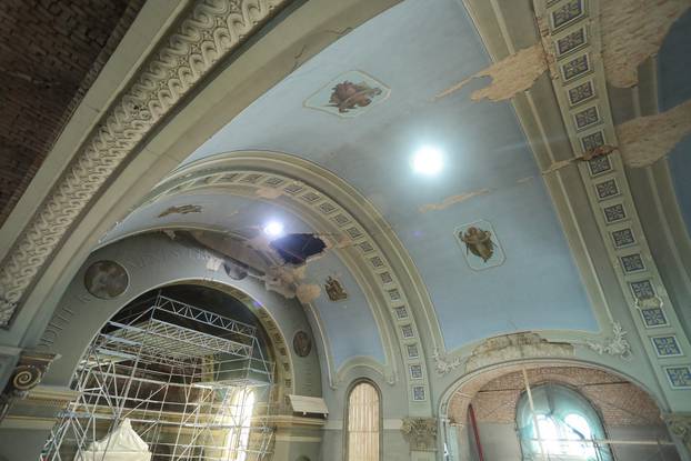 Zagreb: Obnova Bazilike Srca Isusova u Palmotićevoj ulici