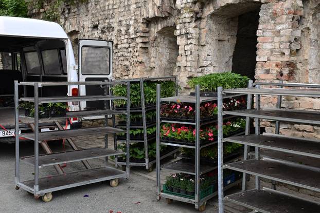 Slavonski Brod: Pripreme pred otvorenje 18. Sajma cvijeća - Floraferst 2026.