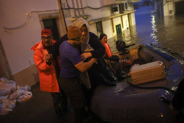 Storm Leo reaches Alcacer do Sal