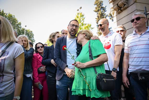 Zagreb: Gradonačelnik Tomislav Tomašević posjetio je proslavu Međunarodnog praznika rada