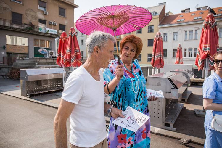 Zagrepčani ostali iznenađeni nesvakidašnjim performansom