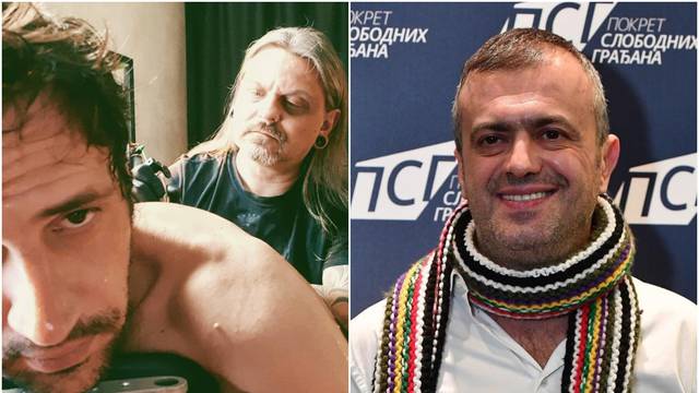 Bogdan se pohvalio tetovažom, Sergej Trifunović ga sprda...
